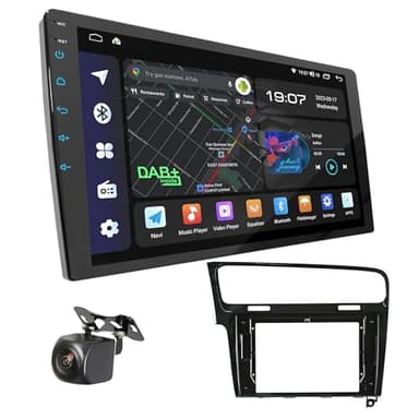 UGAR Compatibile per Volkswagen Golf 7 2012+ 10 Pollici Android 13 DSP 4GB+64GB Autoradio DAB+ HD Full Touch Screen Navigazione GPS