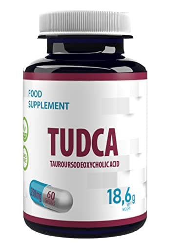 TUDCA Supporto per il fegato, Detox 60 capsule vegane 250mg Integratore ad alta potenza
