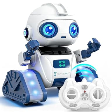 Ophy Robot Bambini, Funzione di Proiezione Innovativa, Robot Telecomandato con Controllo Gestuale, Occhi a LED, Musica, Robots Halloween Giocattoli per bambini e bambine di 3 4 5 6 7 8 9 10 11 12 anni