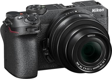 Nikon Z30 + Z DX 16-50 VR + Lexar SD 64 GB 800x Fotocamera Mirrorless, CMOS DX 20.9 MP, LCD Angolazione Variabile, Registrazione fino 125min,Video 4K,Nero,[Nital V.I.P.: 6 anni di garanzia]