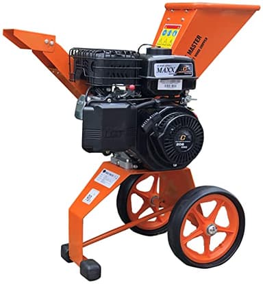 Trituratore a Benzina 6 CV, Motore a 4 Tempi 208 CCM AST, in Legno, da Giardino a Tamburo