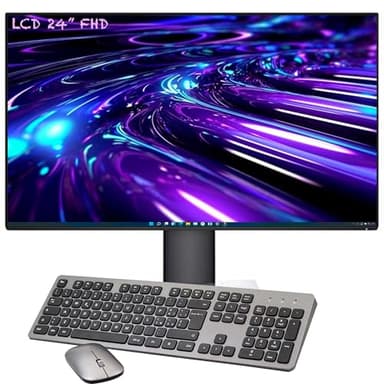 PC All In One fisso Dell OptiPlex 3040 Intel Core I5 6500 16Gb SSD 512Gb Windows 11 Pro Office 2021 Monitor 24″ DVD-R KEY WIFI BTH (Ricondizionato)