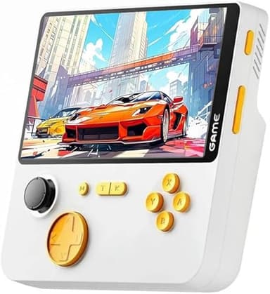 Console di videogiochi portatile, console di gioco retrò HD da 5 pollici, 15000 giochi, 6000 mAh, compatibile con 13 emulatori. È possibile aggiungere giochi.