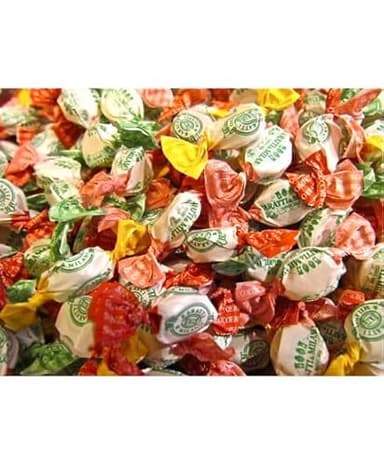 Caramelle Dure alla Frutta Mini, Senza Zucchero, Senza Glutine, 4 Gusti Assortiti, 500g