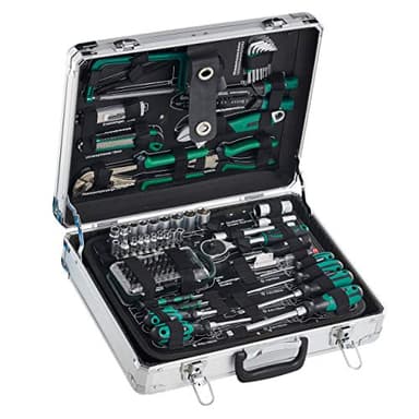 Mannesmann - M29072 – Set attrezzi 124 pz. in valigetta di alluminio