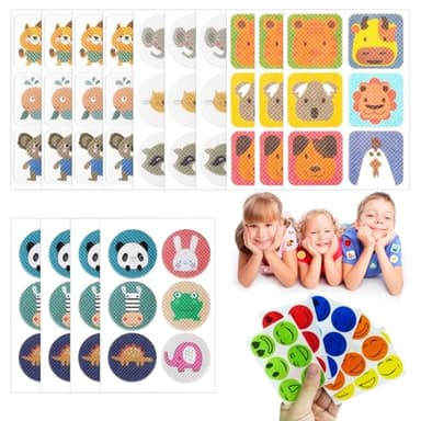 114 Pezzi Adesivi per Zanzare Repellente, Patch Zanzare, Cerotti Antizanzare Bambini, Anti Repellente Della Zanzara Patch, Adatto per Campeggio All'aperto per Adulti e Bambini