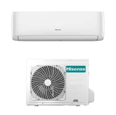 Hisense Condizionatore d'aria con pompa di calore inverter R32 A++ integrato Easy Smart Wifi modello 2025 (12000 BTU