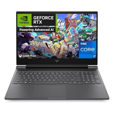 HP Victus 16-r1005sl Notebook, Intel Core i7-14700HX, RAM 32GB DDR5-5600MHz, 1TB SSD, Display 16.1" FHD IPS 144Hz, RTX 4070 8GB, Wi-Fi 6, BLE, FreeDOS 3.0, 1 Mese di PC Game Pass incluso, Nero