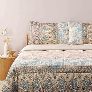 Bassetti Trapunta Invernale Matrimoniale in Cotone Art. Agrigento 260x260cm (Naturale)