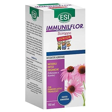 ESI Immunilflor Sciroppo Junior, Verde, 180 ml, Confezione da 1