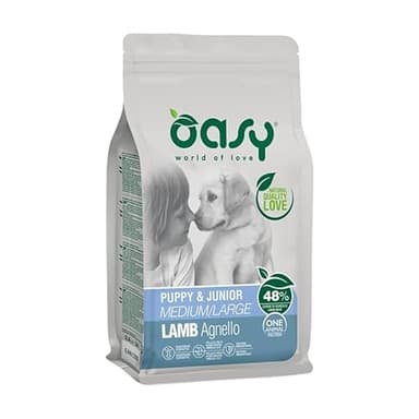 Oasy Crocchette Cane Medium Large 2,5Kg (Puppy Agnello)