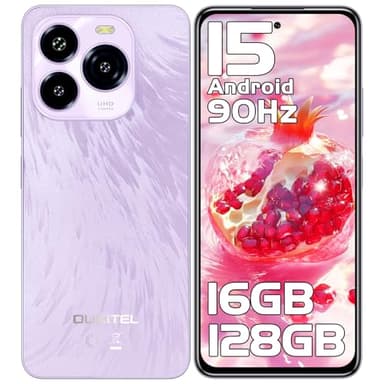 OUKITEL C65 Smartphone Android 15, 6.7" HD+ 90Hz Telefono Cellulare, 16GB+128GB/1TB Telefoni, 50MP Cellulari, 5150mAh, 4G Dual SIM/Fingerprint/OTG/3.5mm Jack/3 Card Slots/GPS