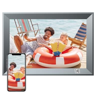 Cornice Digitale KODAK Wi-Fi da 10,1 pollici con Memoria da 32 GB, Schermo Touch Screen HD IPS, Condivisione Delle Foto Tramite App