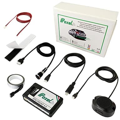 Proxel - Radar di Parcheggio Elettromagnetici Invisibili, Anteriori, EPS-FRONT 4.0, Senza Forare il Paraurti, Kit Universale e Originale