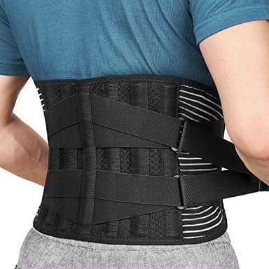 FREETOO Fascia Lombare Posturale, Regolazione della Fascia Schiena per Uomini e Donne, Posturale Cintura Lombare Utilizzare per Sport