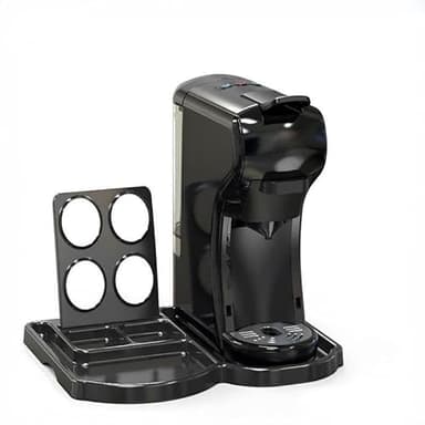 ASMEIR Macchina espresso 4 in 1 a casa, macchina caffè multicapsule, calda e fredda, 19 bar, dolce, latte, polvere Nexpresso, H1A (Color : 4 in 1 H1A BK Tray, Size : CHINA_UK)