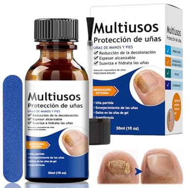 30ML Cura Unghie Piedi, Siero Rigenerante per Unghie, Soluzione per La Riparazione Delle Unghie Dei Piedi, Azione Nutriente e Lenitiva, Ridona Lucentezza e Resistenza