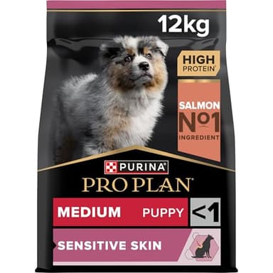 Purina Pro Plan Optiderma Medium Puppy Crocchette Cani, 12 kg