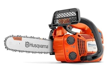 Motosega da potatura Husqvarna T525 con barra Carving da 25 cm e motore di ultima generazione X-Torq 27 cc, per un peso di soli 2,7 Kg