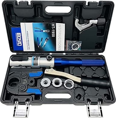 Pressatrice Pressa multistrato E RAME Pex idraulica ERGAL th 16 20 26 32 E V 15 18 22 28 Tipo Rems