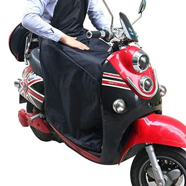 KINDAX Coprigambe Scooter Termico Impermeabile alla Pioggia, Antifreddo e Tiene Caldo Coperta Scooter Universale per Proteggere Gambe dal Freddo, Taglia Unica [VERSIONE AGGIORNATA]