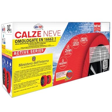 Bricoutlet - Calze da neve omologate XL EN 16662-1