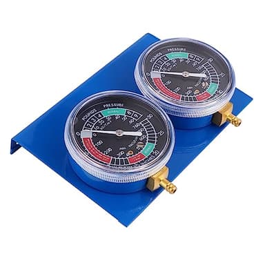 TIDTALEO Bilanciatore Vacuometro per Carburatore Cilindri Strumento Sincronizzatore Vuotometro con Base per Bilanciamento Facile e Precisione Professionale