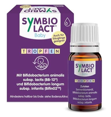 SymbioLact - Gocce probiotiche per neonati e neonati per sostenere la microflora intestinale