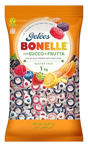 Bonelle caramelle gelées ai gusti di Frutti di Bosco, 1 kg