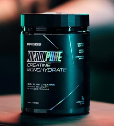 Prozìs Creatine MicronPure 300 gr - Creatina Monoidrato altamente solubile, micronizzata, rapido assorbimento - Multi gusti (Limone)