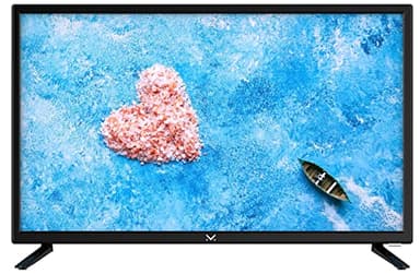 Majestic TVD 224 S2 LED V5 - Televisore LED HD READY 24", DVB-T/T2 HD e DVB-S/S2 HD, HEVC MAIN 10, Telecomando, USB, nero [Classe di efficienza energetica E]