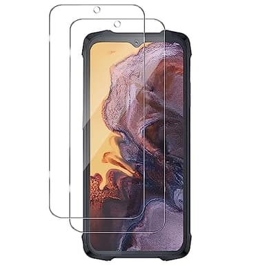 Dabuu Pellicola Protettiva per Cubot KingKong 9, 2 Pezzi Vetro Temperato HD Durezza 9H Ultra Resistente Protezione Schermo Anti-Graffio Senza Bolle Screen Protector-trasparente