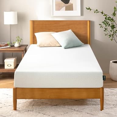 Zinus Materasso Singolo 80x190 cm-Materasso 80x190 Ortopedico a Schiuma Viscoelastica con Cool Gel-Altezza 20 cm–Media Rigidità – Certificato OEKO-TEX – Materasso Ortopedico Ventilato e Anti-Umidità