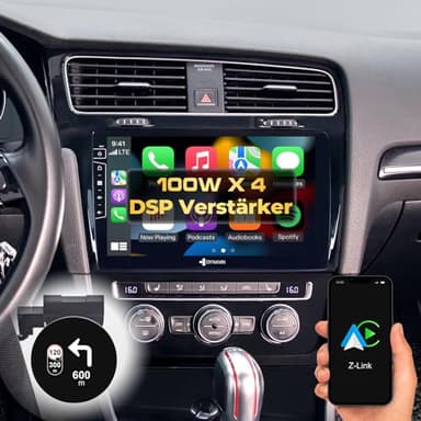 DYNAVIN Android Autoradio Navigatore per VW Golf 7 Golf VII, 10,1 pollici OEM Radio con Wireless CarPlay e Android Auto | Head-up Display | Dab+ Radio: D9-3B Premium Flex
