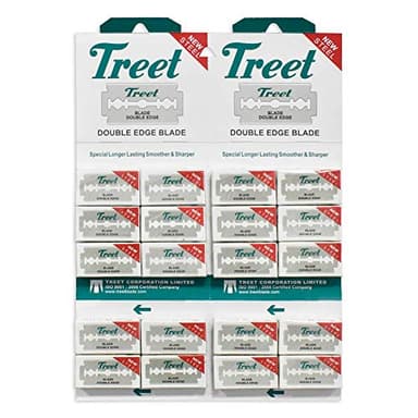 200 Lamette da barba Treet New Steel