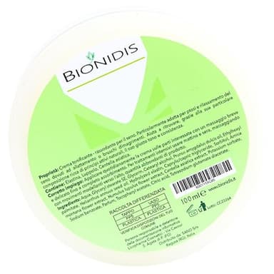 BIONIDIS - Crema Seno Volumizzante e Rassodante Naturale. Idratante ed Elasticizzante per Seno e Décolleté. Riduce le Smagliature. Seno Crema Lifting. Senza OGM e Parabeni