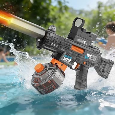 MOZC Pistola ad acqua elettrica (A-MP5 Grey)