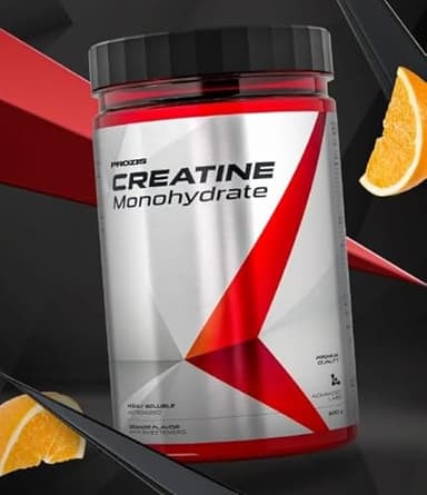 Prozìs Creatine Monohydrate - Creatina Monoidrato 600 gr - multi gusti (600 gr, arancia)