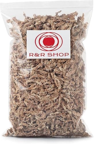 R&R SHOP – Sfagno Cileno 100% Naturale, Substrato per Orchidee, Bonsai, Kokedama e Verde Verticale (4L - 100gr)