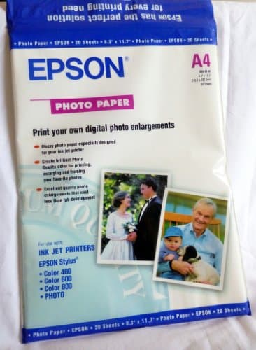 Epson S041140 Photopaper PK2 20 A4 21 x 29,7 cm (A4) Carta fotografica