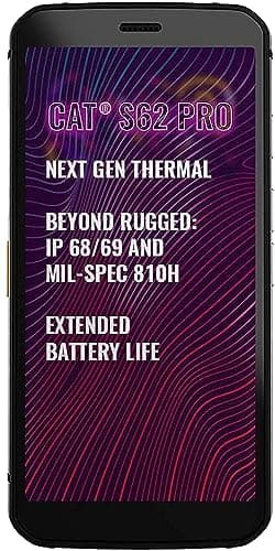 CAT PHONES S62 Pro Caterpillar - Smartphone 128GB, 6GB RAM, Dual Sim, Black
