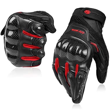 Guanti moto da uomo Touch Screen da donna Outdoor Riding Locomotive Cavaliere Off-Road Guanti da gara All-Finger