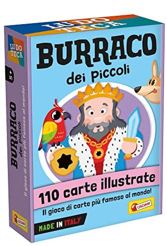 Lisciani Giochi Ludoteca Le Carte Burraco dei Bambini, Multicolore, 96688