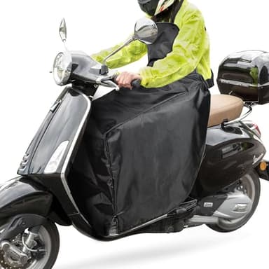 Coprigambe Scooter Regolabile - Coperta Calda Coprigambe Moto Copri Gambe per Scooter Antivento e Impermeabile Protezione dal Freddo per Gambe dello Scooter Taglia Universale