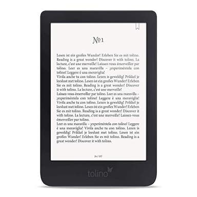 Tolino Shine 3 Lettore E-Book Touch Screen 8 Gb Nero