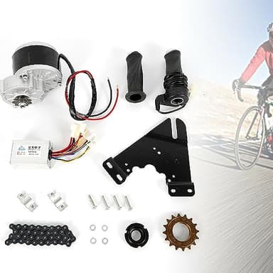 DRFGHK Kit di conversione Motore Ruota da 16-28 Pollici, Kit Motore Bicicletta elettrica 24V 250W