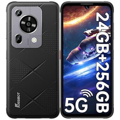 FOSSiBOT F112 PRO Rugged Smartphone 5G - 24GB+256GB/1TB, 7150mAh Telefono Indistruttibile, 6.88" HD+ 120Hz Cellulare da Lavoro Antiurto Android 14, 50MP+16MP Smartphone Rugged, Dual SIM/NFC/IP68/69K