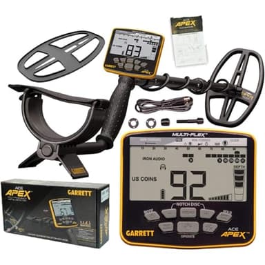 Garrett - Detector in metallo ACE APEX, confezione standard