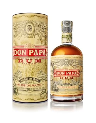 Don Papa Rum Single Island Giftbox 70cl, Nuova Versione
