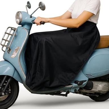 Recalma Scooter - Tappeto universale per gambe - Scalda gambe - Coperta - Tappeto Scootmobile - Impermeabile - Antivento - Copertina Scooter